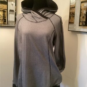 lululemon athletica Grey Hooded Pullover Sweatshirt